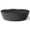 Bol para comer, 18 cm, negro/morado, Bitz