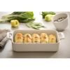 Fuente de horno BELLE CUISINE 1,7 l, blanco, rectangular, REVOL