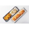 Plato para sushi y sashimi METALLIC 33 x 10,5 cm, MIJ