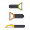 Pelador de verduras verduras THE PEELING PERFECTIONIST, juego de 3 piezas, Joseph Joseph