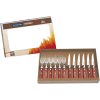 Juego de cubiertos para bistec CHURRASCO, 12 piezas, rojo, Tramontina