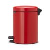 Cubo de basura con pedal NEWICON, 5 l, rojo, Brabantia