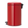 Cubo de basura con pedal NEWICON, 20 l, rojo, Brabantia