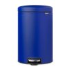 Cubo de basura con pedal NEWICON, 20 l, azul mineral, Brabantia