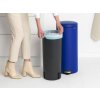 Cubo de basura con pedal NEWICON, 30 l, azul mineral, Brabantia