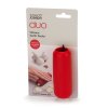 Pelador de ajos DUO, rojo, silicona, Joseph Joseph