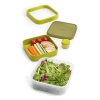Fiambrera GOEAT, 400 + 700 ml, verde, Joseph Joseph