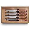 Cuchillos para bistec, set de 4 piezas, mango de madera de ciruelo, Wüsthof