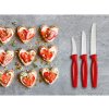 Juego de cuchillos para verduras CREATE, 3 piezas, rojo, Wüsthof