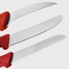 Juego de cuchillos para verduras CREATE, 3 piezas, rojo, Wüsthof
