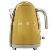Hervidor eléctrico KLF03GOEU 1,7 l, dorado, Smeg