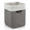 Cesta de almacenaje ARA, 11,5 cm, doble cara, arena/gris/marrón, Blomus