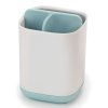 Vaso portacepillos EASYSTORE, pequeño, blanco / azul, Joseph Joseph