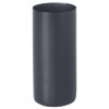 Vaso portacepillos MODO, gris oscuro, Blomus