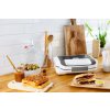 Sandwichera con placa de gofres SNACK XL SW701110, blanco, Tefal
