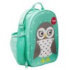 Portamerienda infantil BÚHO 20 cm, menta, 3 Sprouts