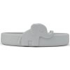 Plato infantil PEEKABOO ELPHEE 16 cm, gris, silicona, Done by Deer