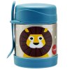 Fiambrera para niños LION 330 ml, azul, 3 Sprouts