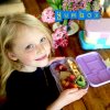 Fiambrera para niños UNICORN 625 ml, 6 compartimentos, rosa, Yumbox