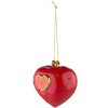 Adorno de Navidad CUORE E CUORA, rojo, Alessi