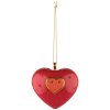 Adorno de Navidad CUORE E CUORA, rojo, Alessi