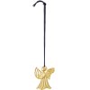 Adorno de Navidad HARP ANGEL 7 cm, chapado en oro, Rosendahl