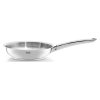 Sartén STEELUX PRO 20 cm, 1,3 l, acero inoxidable, Fissler