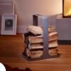 Cesta para madera LOG 44 cm, gris, Philippi