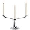 Candelero CANDELABRA 30 cm, plateado, Philippi