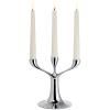 Candelero CANDELABRA 30 cm, plateado, Philippi