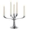 Candelero CANDELABRA 30 cm, plateado, Philippi