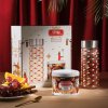 Juego con lata de té en hojas sueltas GLOGG + botella térmica 510 ml, Kusmi