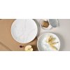 Plato de postre WHITE BLOSSOM, 20 cm, MIJ