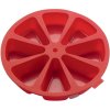 Molde para hornear porciones de pastel, 26,5 cm, rojo, silicona, Lékué