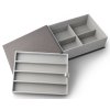 Caja de joyas THINGS S, gris, Printworks