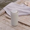 Taza de viaje TO GO CLICK 400 ml, gris claro suave, Stelton