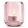 Portavelas para velas de té ACORN, juego de 2 piezas, rosa, Eva Solo