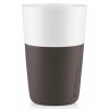 Mug térmico para café con leche 360 ml, juego de 2 piezas, chocolate, Eva Solo