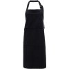Delantal NEAT, largo, negro, Nicolas Vahé
