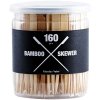 Pincho de bambú, juego de 160 piezas, 9 cm, bambú, Nicolas Vahé