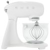 Batidora de pie con recipiente de vidrio 50'S STYLE F13WHEU, blanco, Smeg