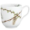 Taza HAMMERSHOI SPRING 330 ml, motivo de Pascua, blanco, Kähler