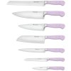 Cuchillos en bloque CLASSIC COLOUR, juego de 8, ñame morado, Wüsthof