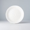 Plato llano 24 cm blanco MIJ