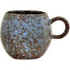 Taza PAULA 280 ml, marrón/azul, gres, Bloomingville