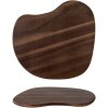 Tabla de cortar SAVIN 39 x 35 cm, marrón, madera, Bloomingville