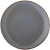 Plato para tartas SANDRINE 22 cm, gris, gres, Bloomingville