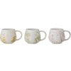 Tazas PALMA 300 ml, juego de 3, gres, Bloomingville