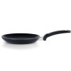 Sartén universal LEVITAL+ FLAT 28 cm, negro, aluminio, Fissler