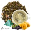 Juego de tés para regalo BOHEMIAN BATIK, 9 pirámides de té, The Tea Republic